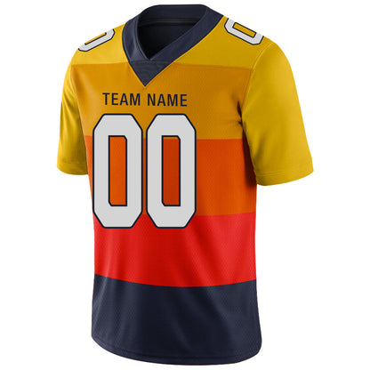 Custom A.Cardinal Men's American City Fashion Vapor Limited Stitched Football Jersey view 4