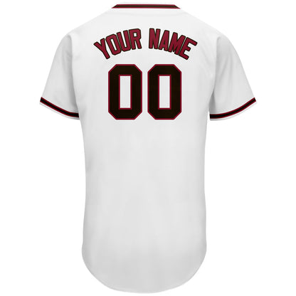 Custom A.Diamondback Stitched Baseball Jersey Personalized Button Down Baseball T Shirt view 3