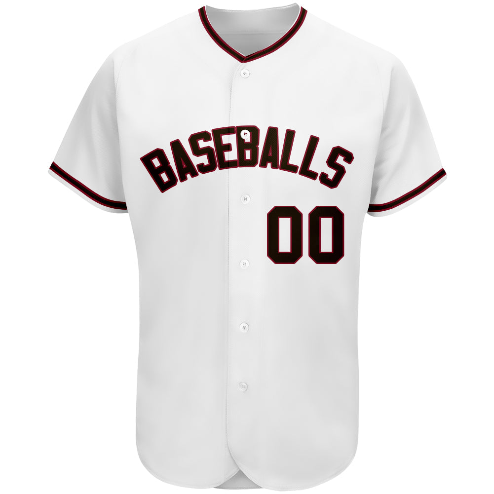 Custom A.Diamondback Stitched Baseball Jersey Personalized Button Down Baseball T Shirt view 4