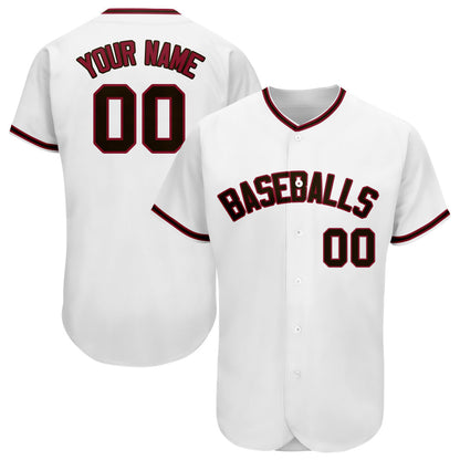 Custom A.Diamondback Stitched Baseball Jersey Personalized Button Down Baseball T Shirt - Main View