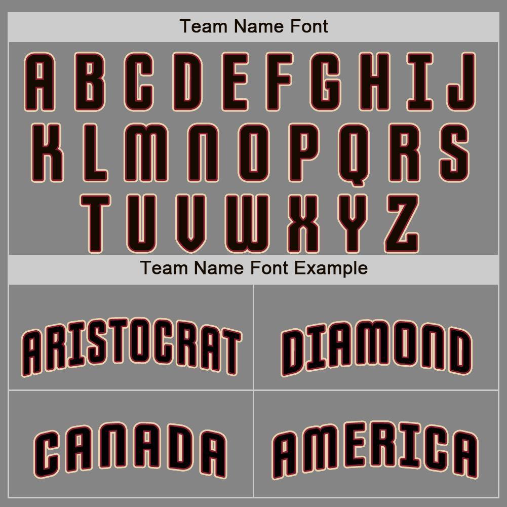 Custom Gray Black-City Cream Baseball Jersey view 5