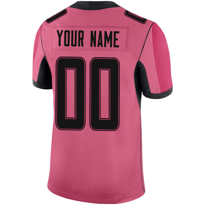Custom A.Falcon Stitched American Football Jerseys Personalize Birthday Gifts Red Jersey view 3