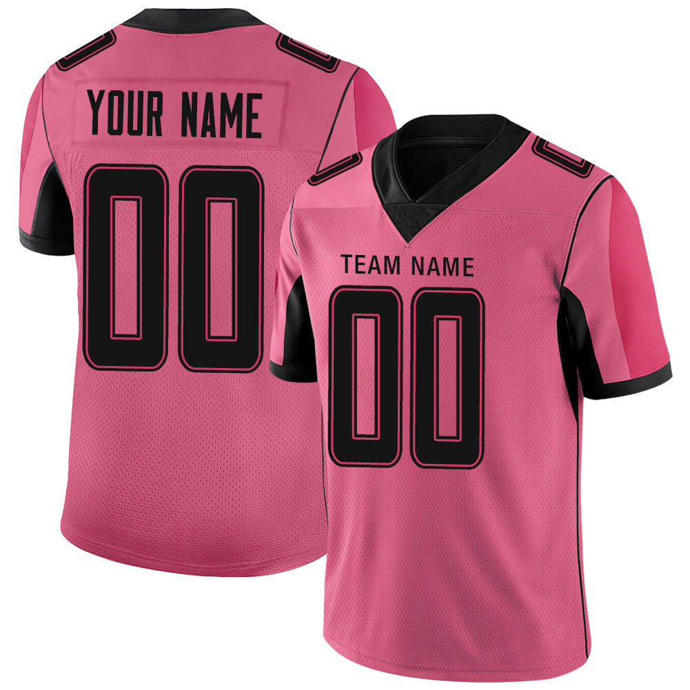 Custom A.Falcon Stitched American Football Jerseys Personalize Birthday Gifts Red Jersey - Main View