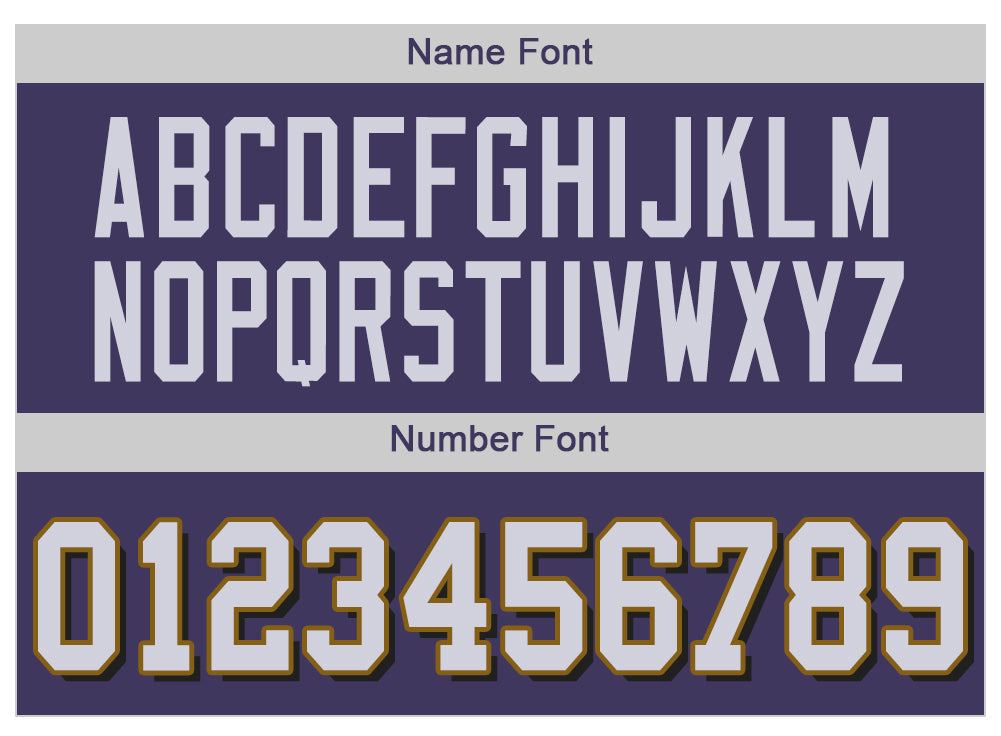 Custom B.Raven Men's American Purple Vapor Limited Stitched Football Jersey view 5