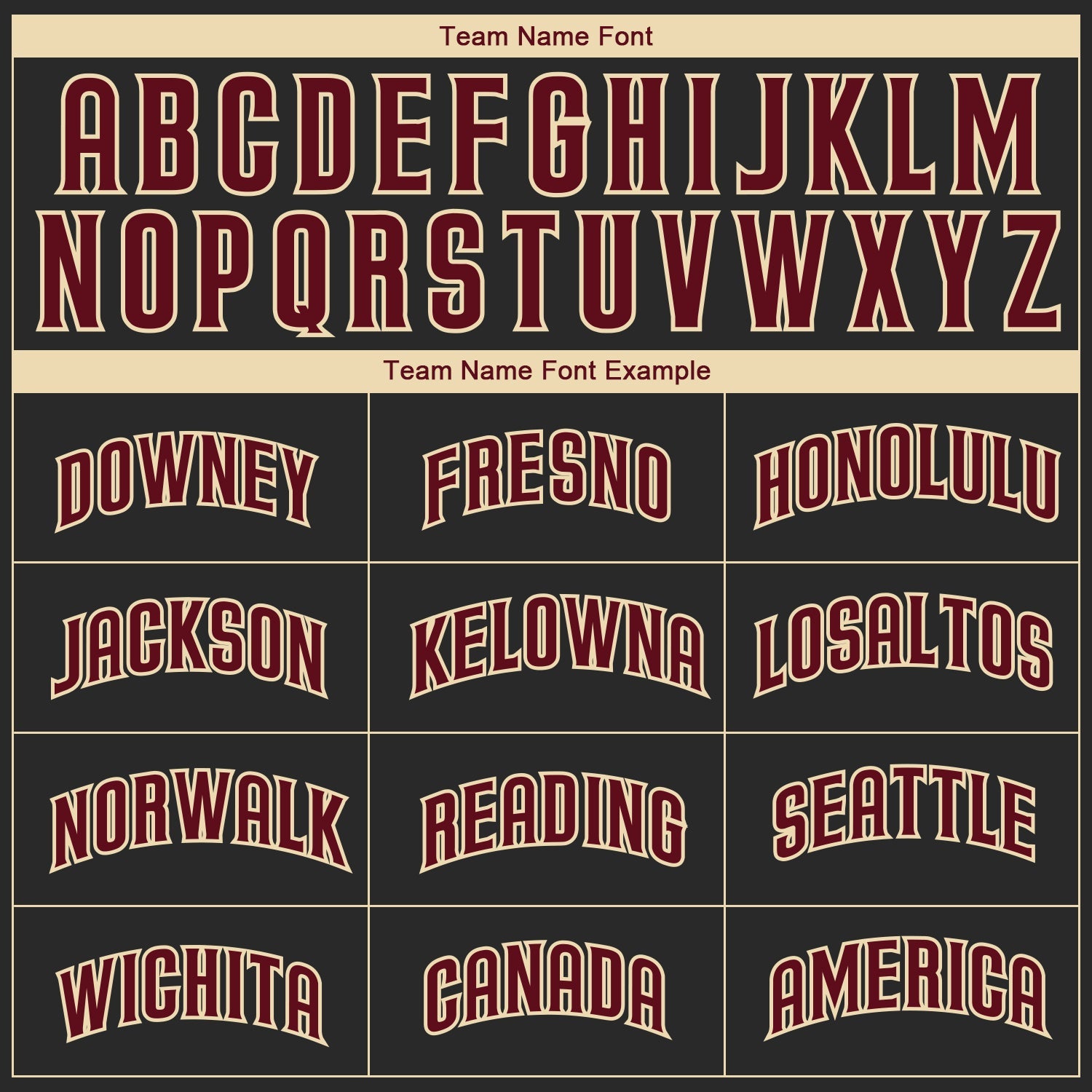 Custom Black Crimson-City Cream Authentic Baseball Jersey view 4