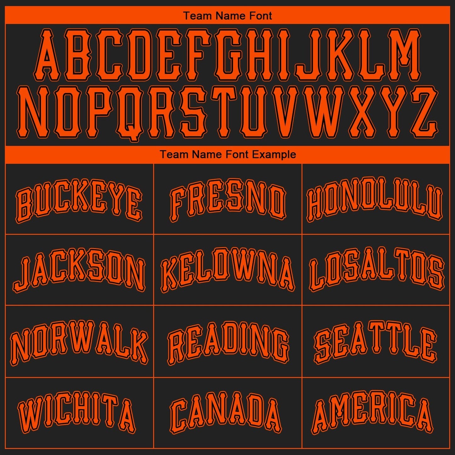 Custom Black Orange Authentic Baseball Jersey view 5