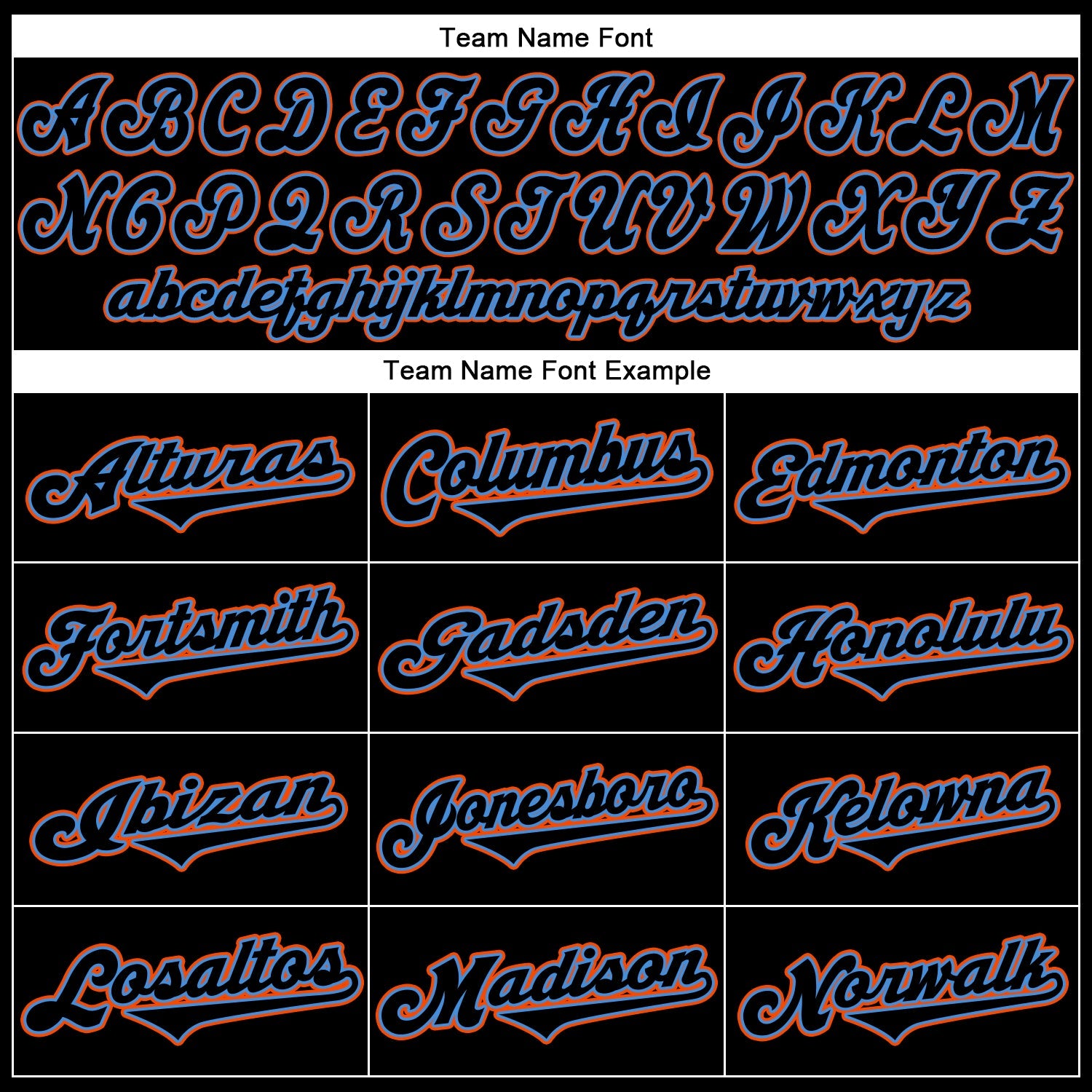 Custom Black Black-Powder Blue Authentic Throwback Rib-Knit Baseball Jersey Shirt view 6