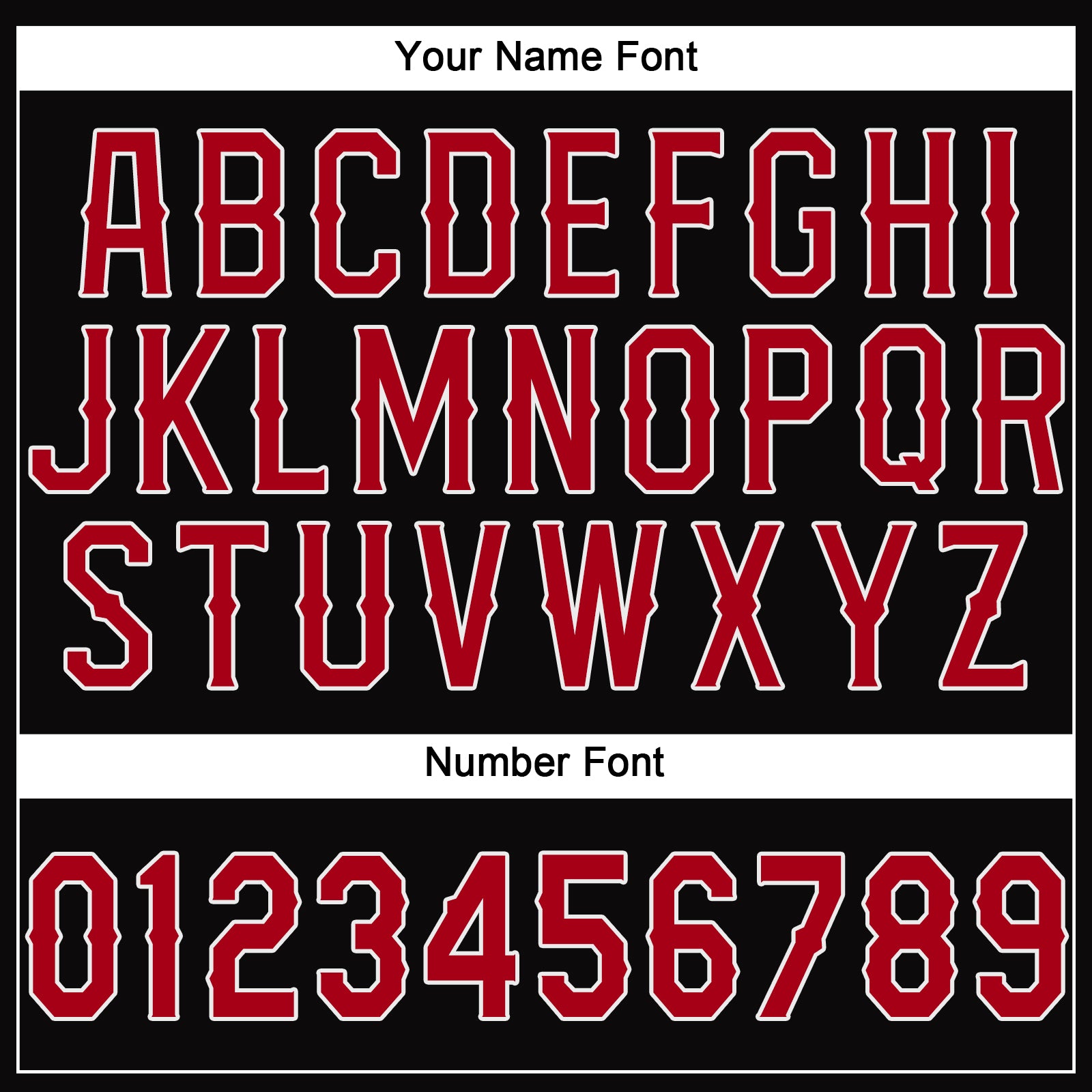 Custom Black Red-White Performance T-Shirt view 3