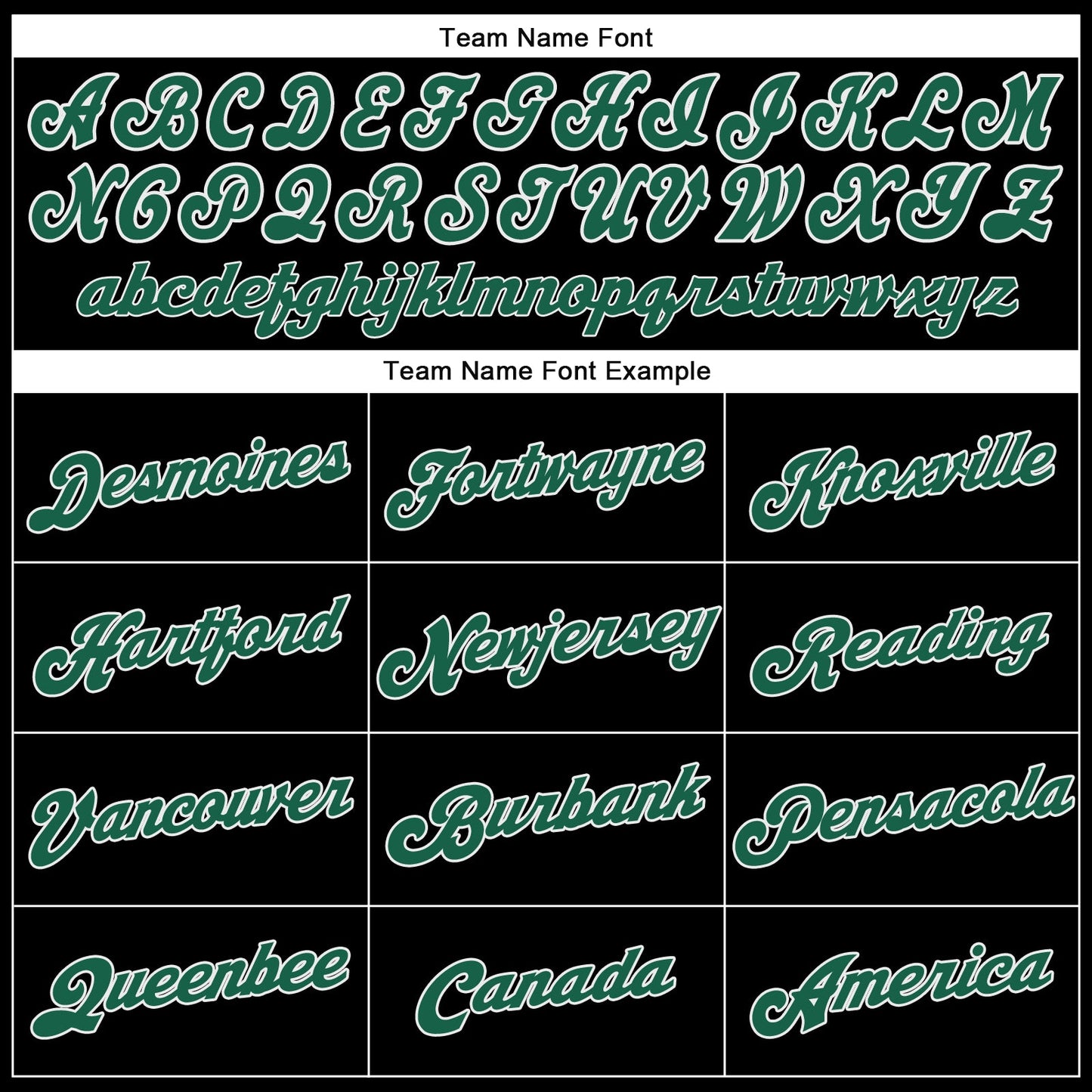 Custom Black Kelly Green-White Performance T-Shirt view 4