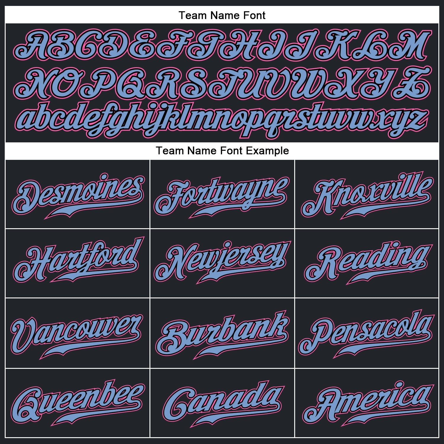 Custom Black Pink-Light Blue Authentic Baseball Jersey view 4