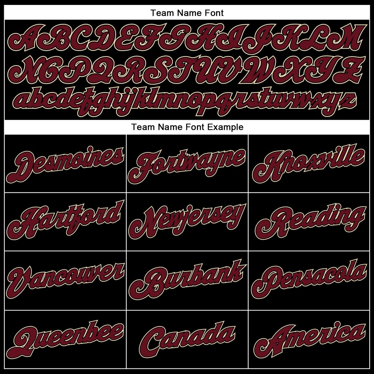 Custom Black Crimson-City Cream Authentic Baseball Jersey view 5