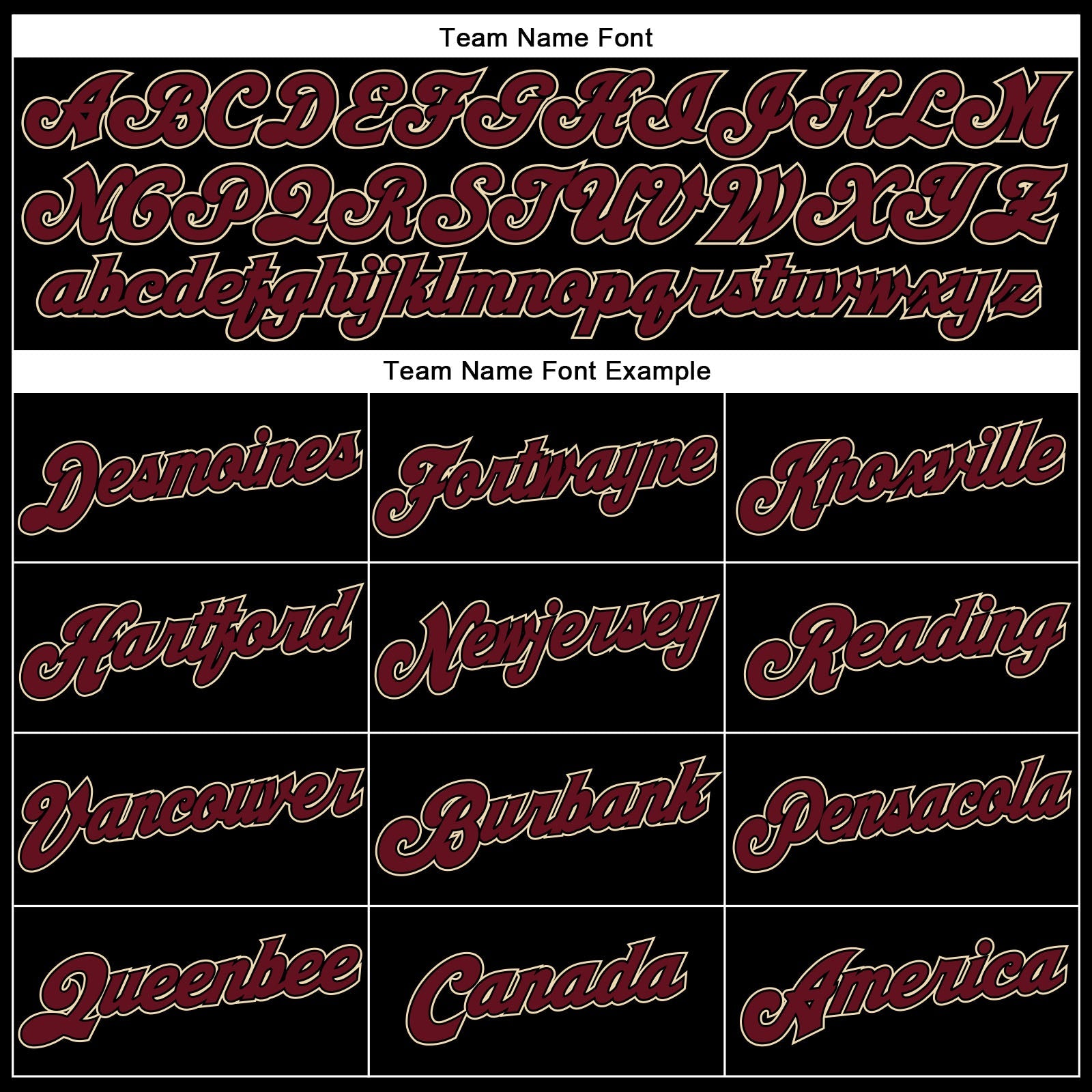 Custom Black Crimson-City Cream Authentic Baseball Jersey view 5
