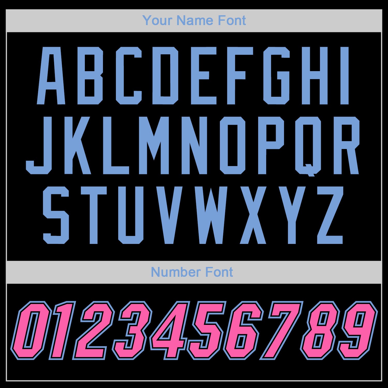 Custom Black Pink-Light Blue Performance T-Shirt view 3