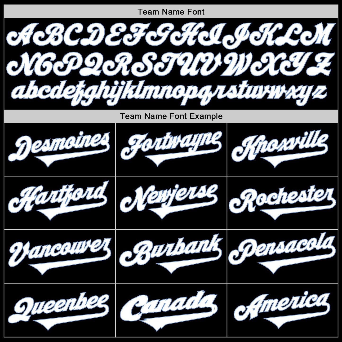 Custom Black White-Light Blue Authentic Baseball Jersey view 4