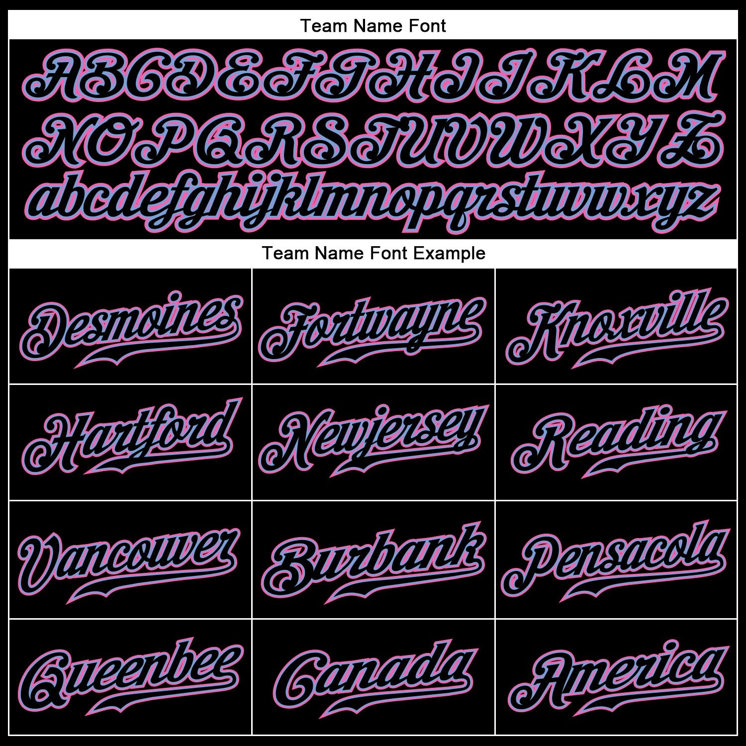 Custom Black Black-Pink Authentic Baseball Jersey view 5