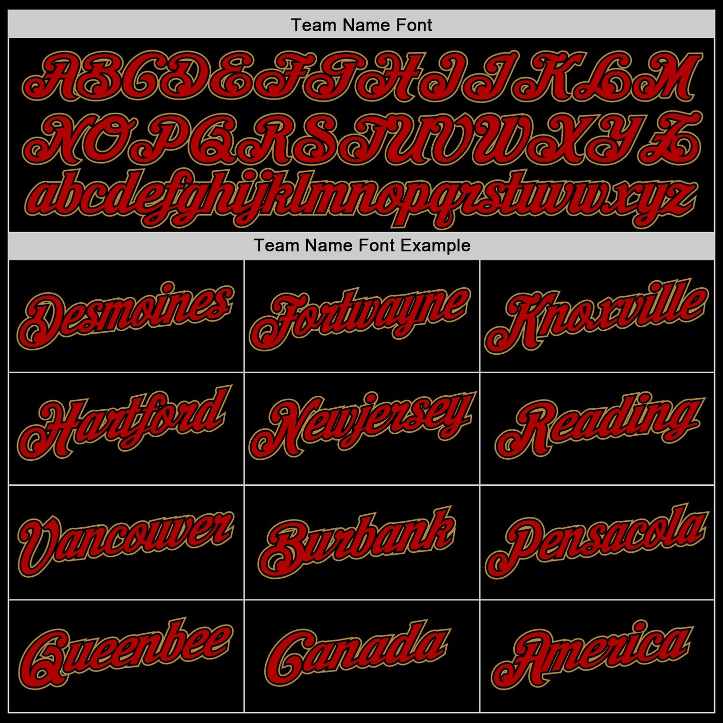 Custom Black Red-Old Gold Authentic Baseball Jersey view 4