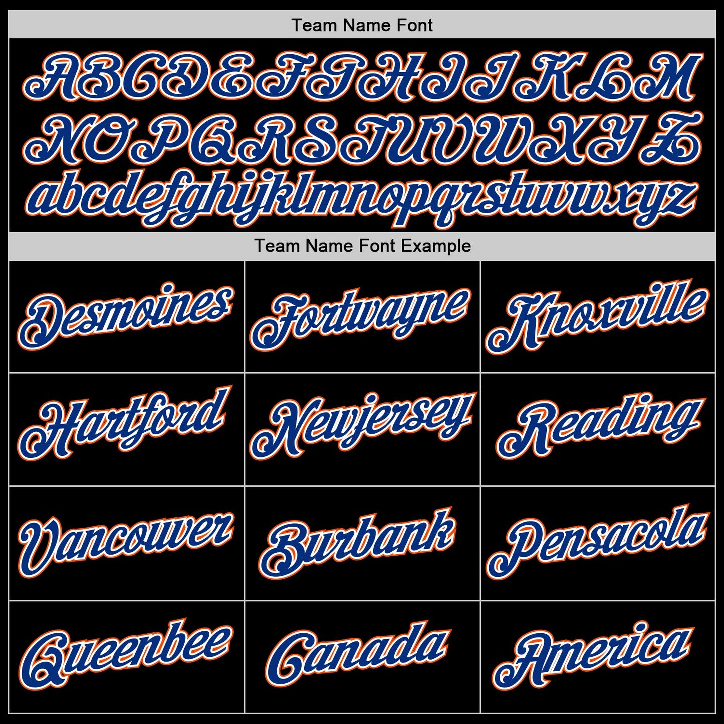 Custom Stitched Black Royal-Orange Sports Pullover Sweatshirt Hoodie view 6