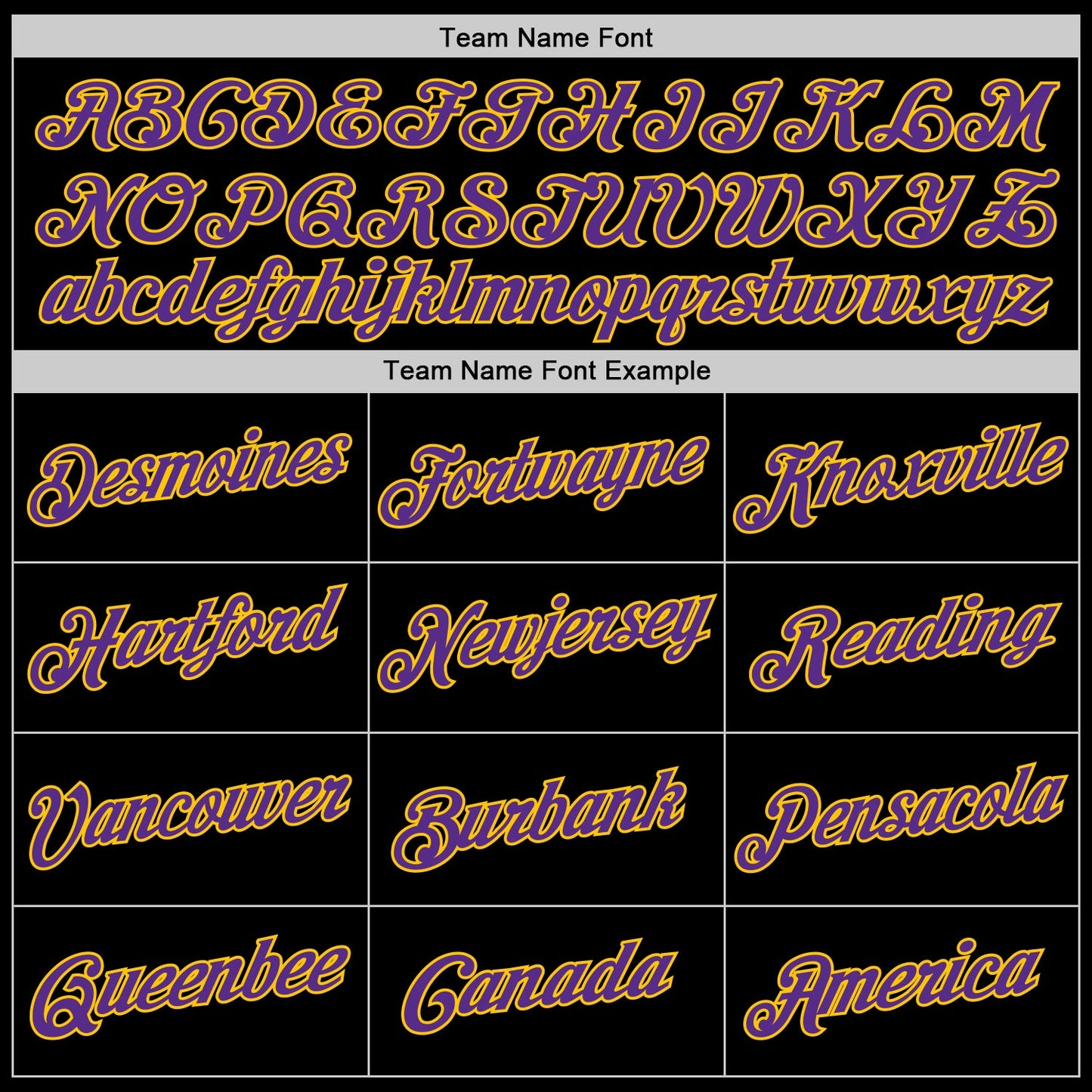 Custom Stitched Black Purple-Gold Sports Pullover Sweatshirt Hoodie view 6