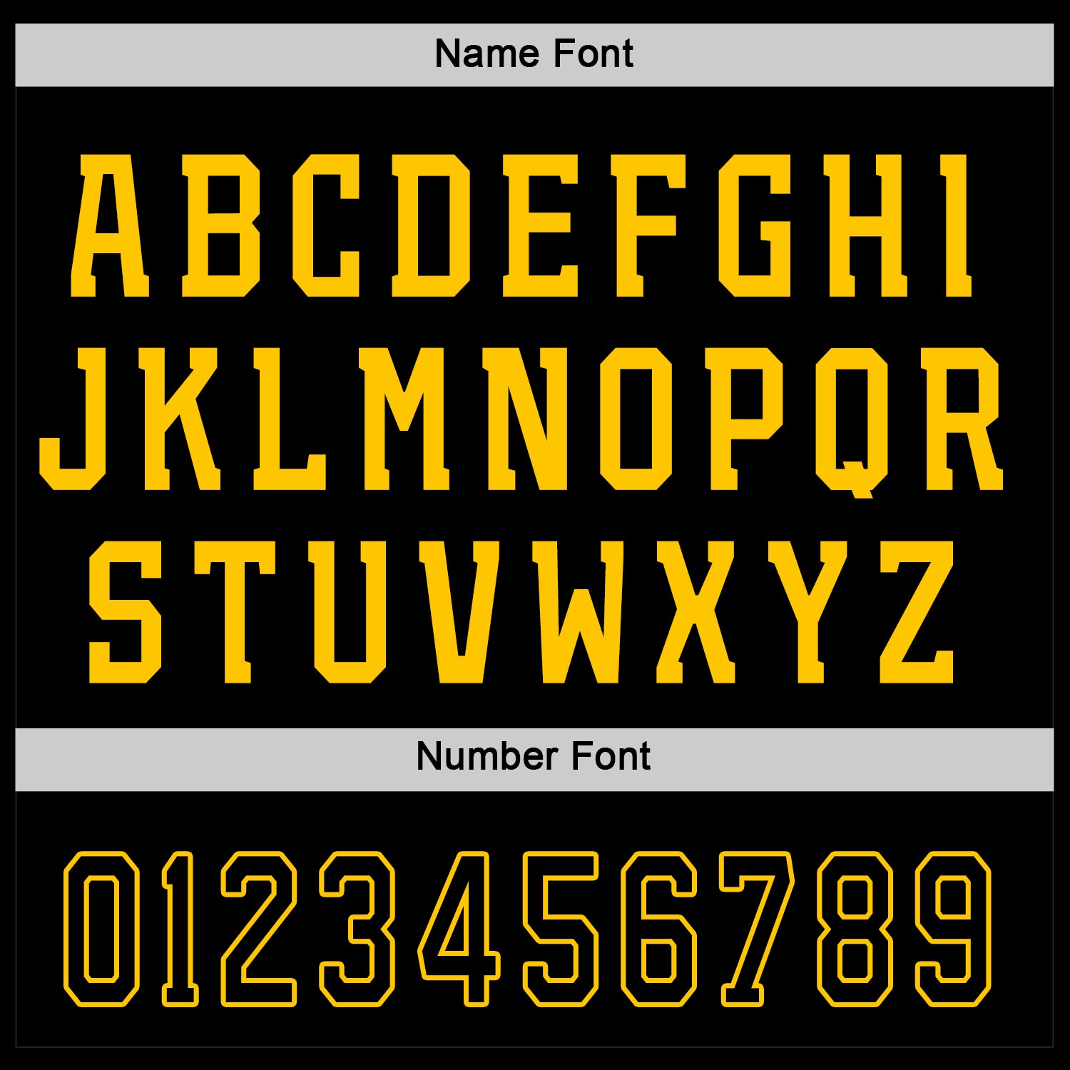 Custom Black Black-Gold Hockey Jersey view 6