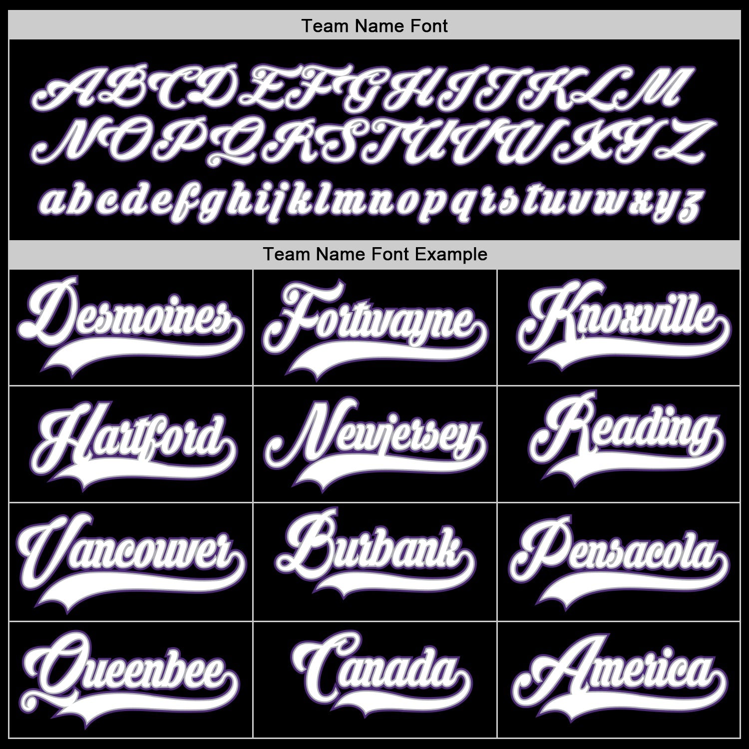 Custom Black White-Purple Hockey Jersey view 6