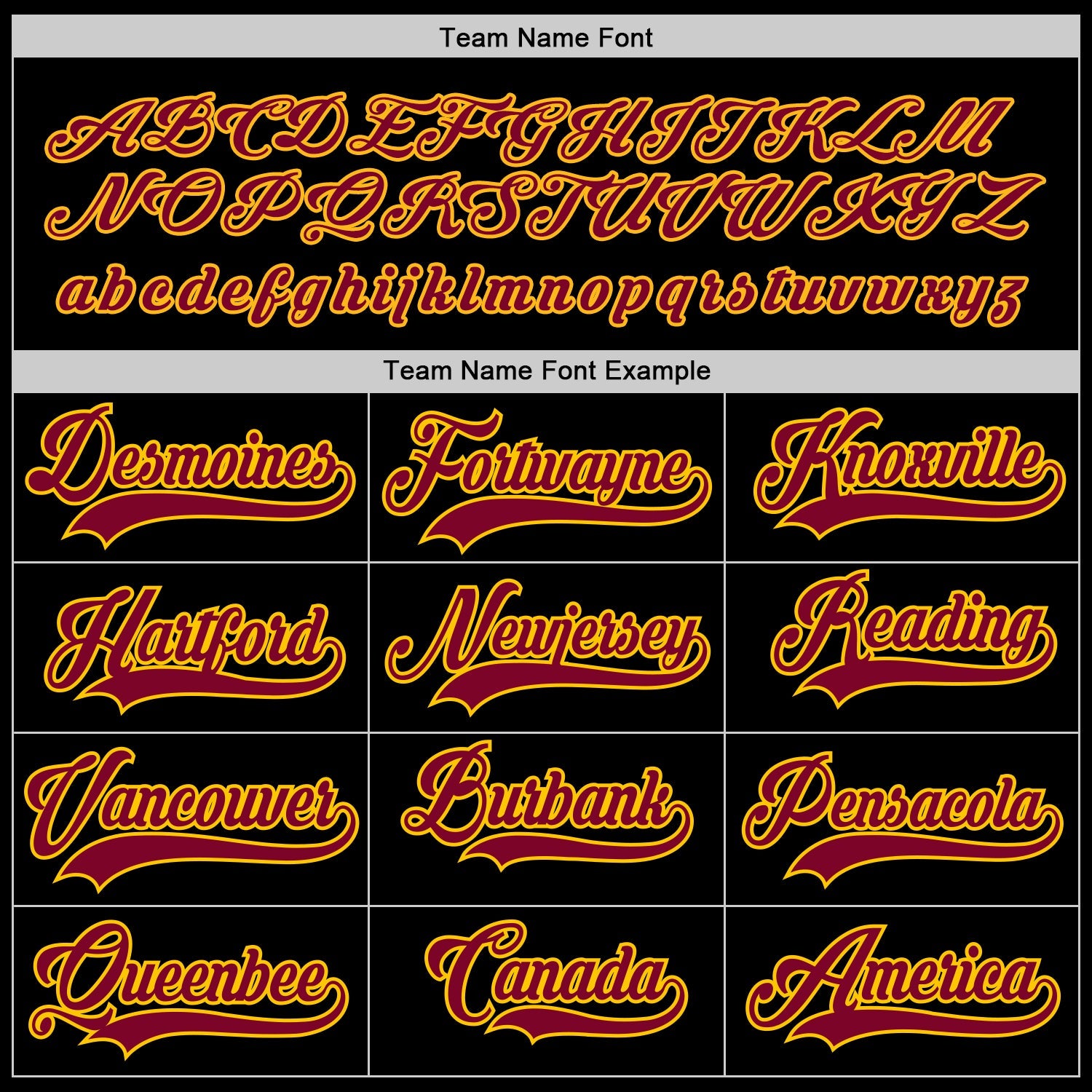 Custom Black Maroon-Gold Hockey Jersey view 4