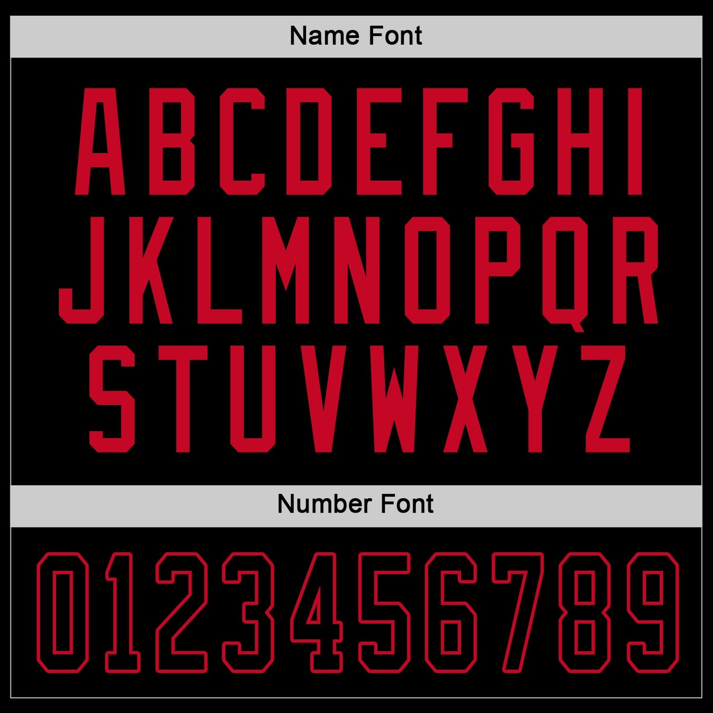 Custom Black Black-Red Hockey Jersey view 3