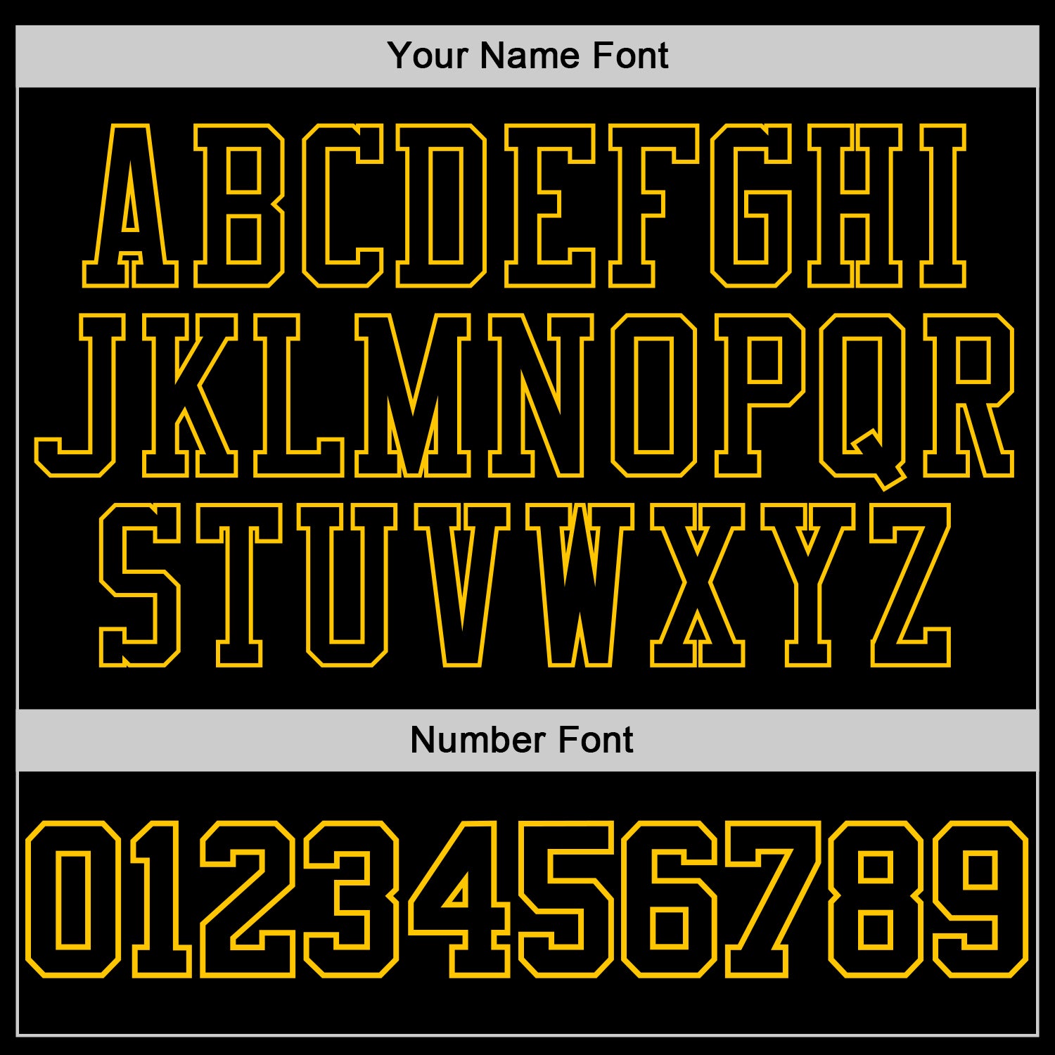 Custom Stitched Black Black-Gold Sports Pullover Sweatshirt Hoodie view 4