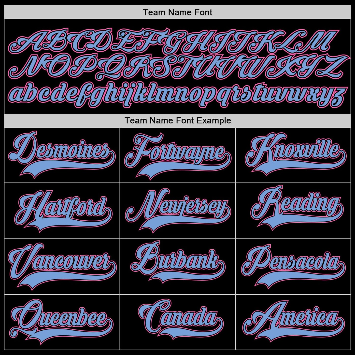 Custom Black Pink-Light Blue Authentic Baseball Jersey view 4