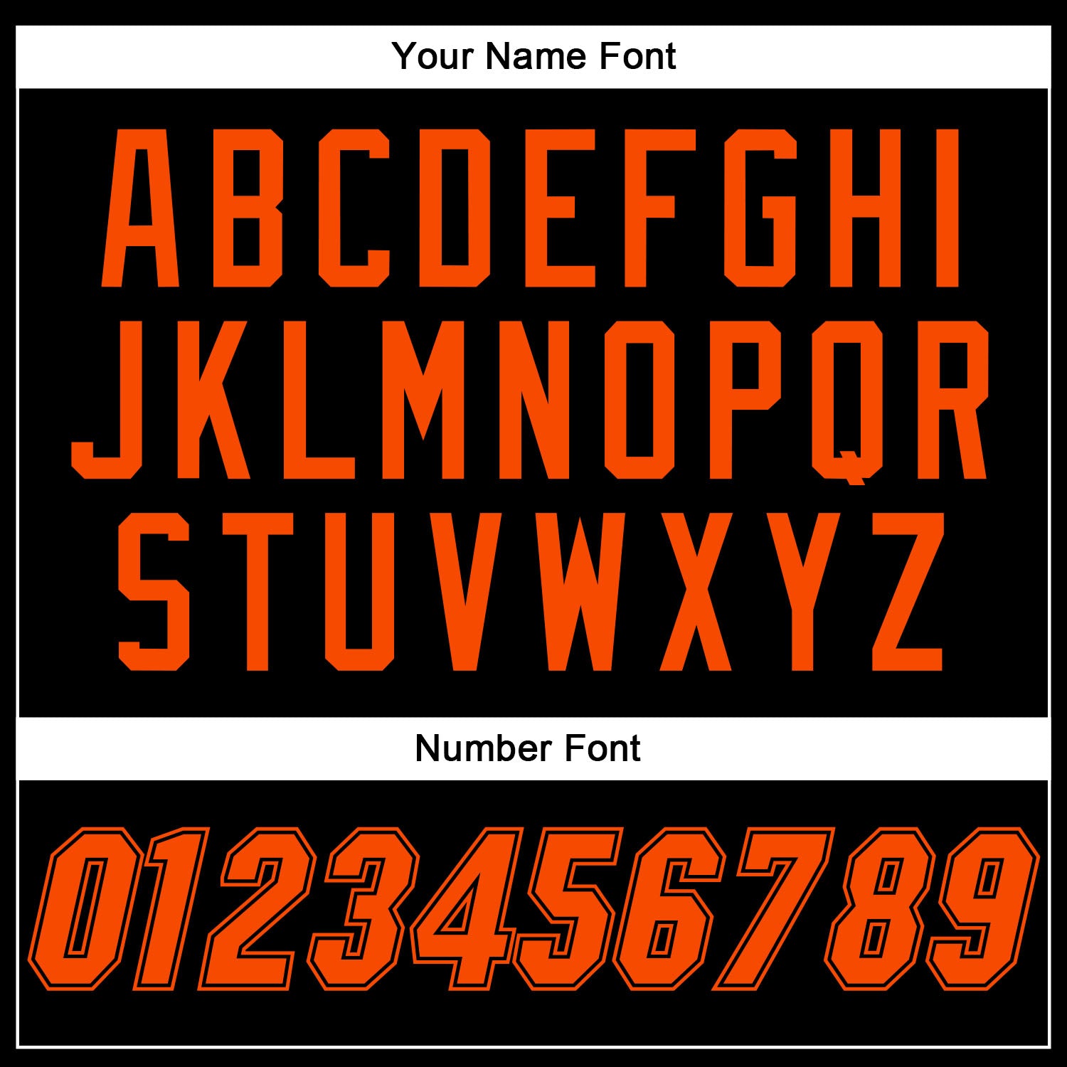 Custom Black Orange-Black Authentic Baseball Jersey view 5