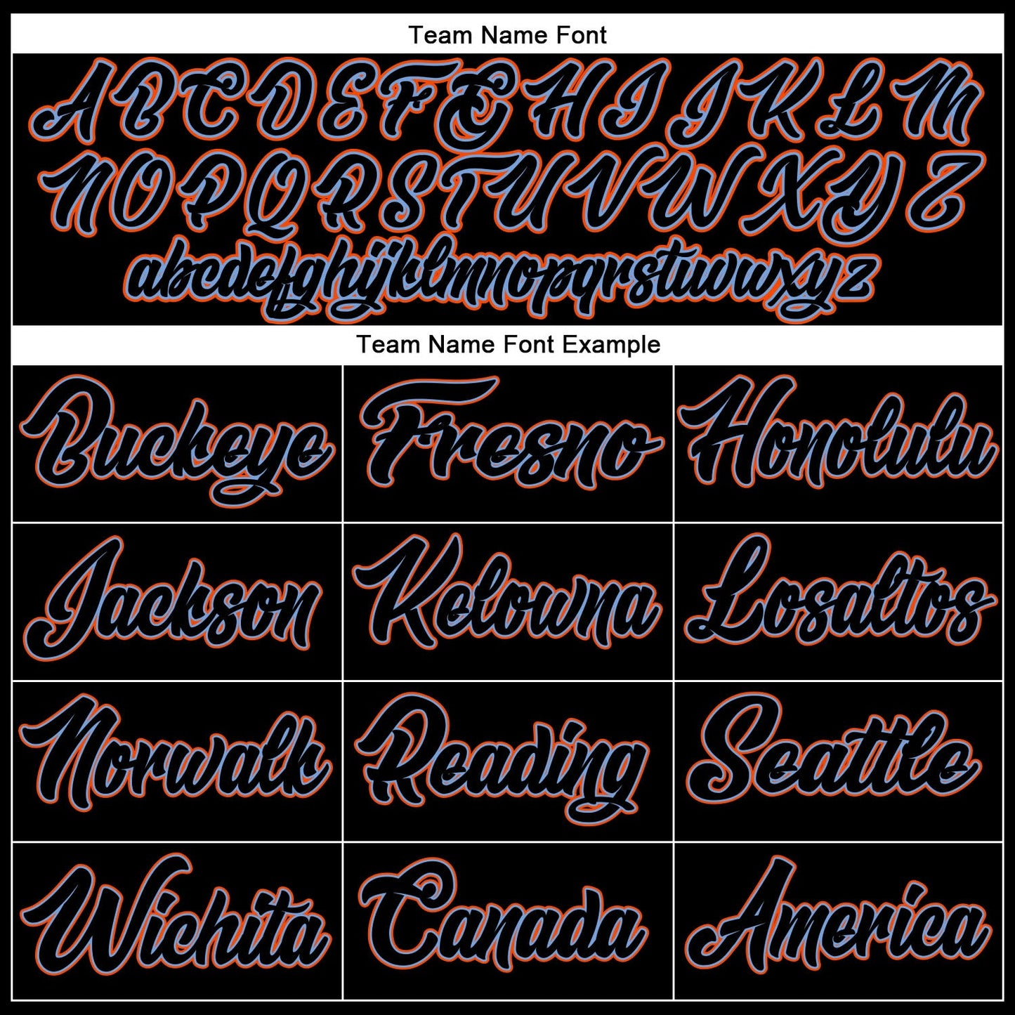 Custom Black Black-Orange Authentic Baseball Jersey view 4
