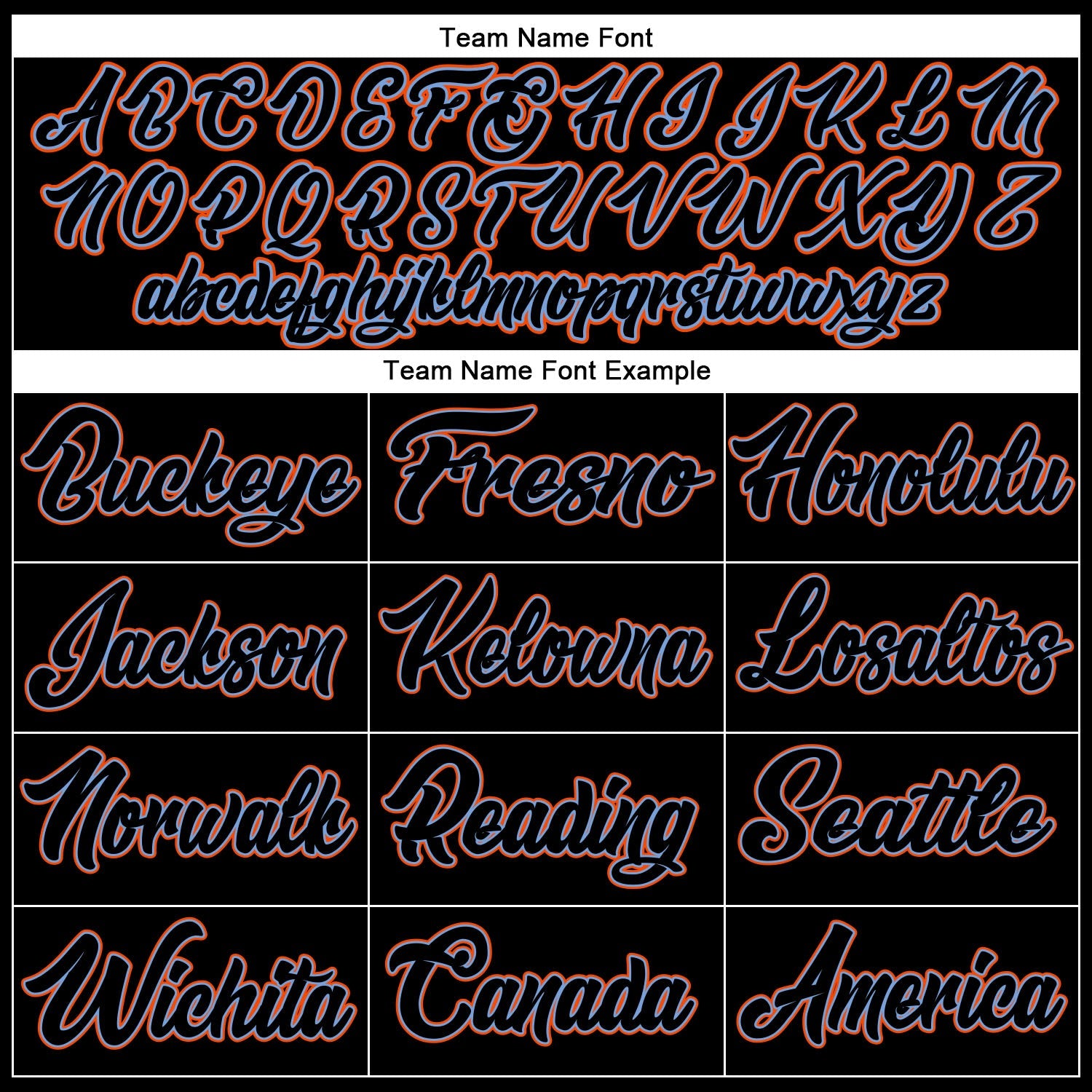 Custom Black Black-Orange Authentic Baseball Jersey view 4