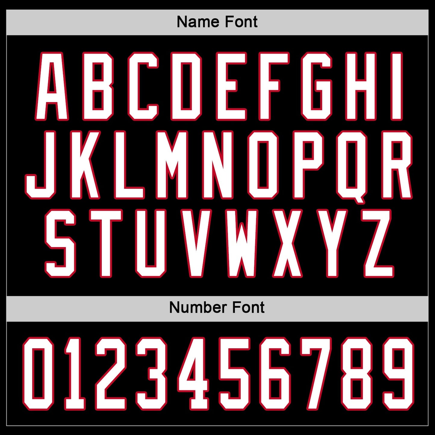 Custom Black White-Red Hockey Jersey view 3