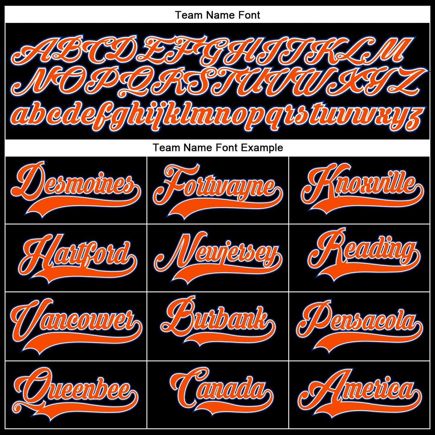 Custom Black Royal-Orange Authentic Baseball Jersey view 4