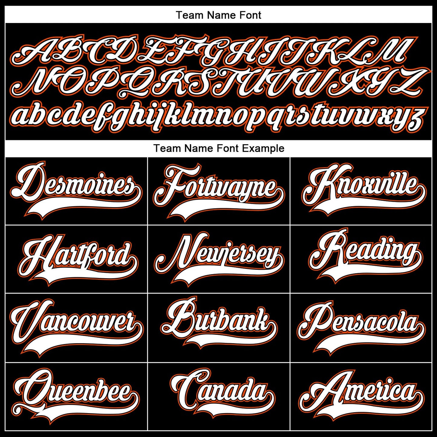 Custom Black White-Orange Authentic Baseball Jersey view 4