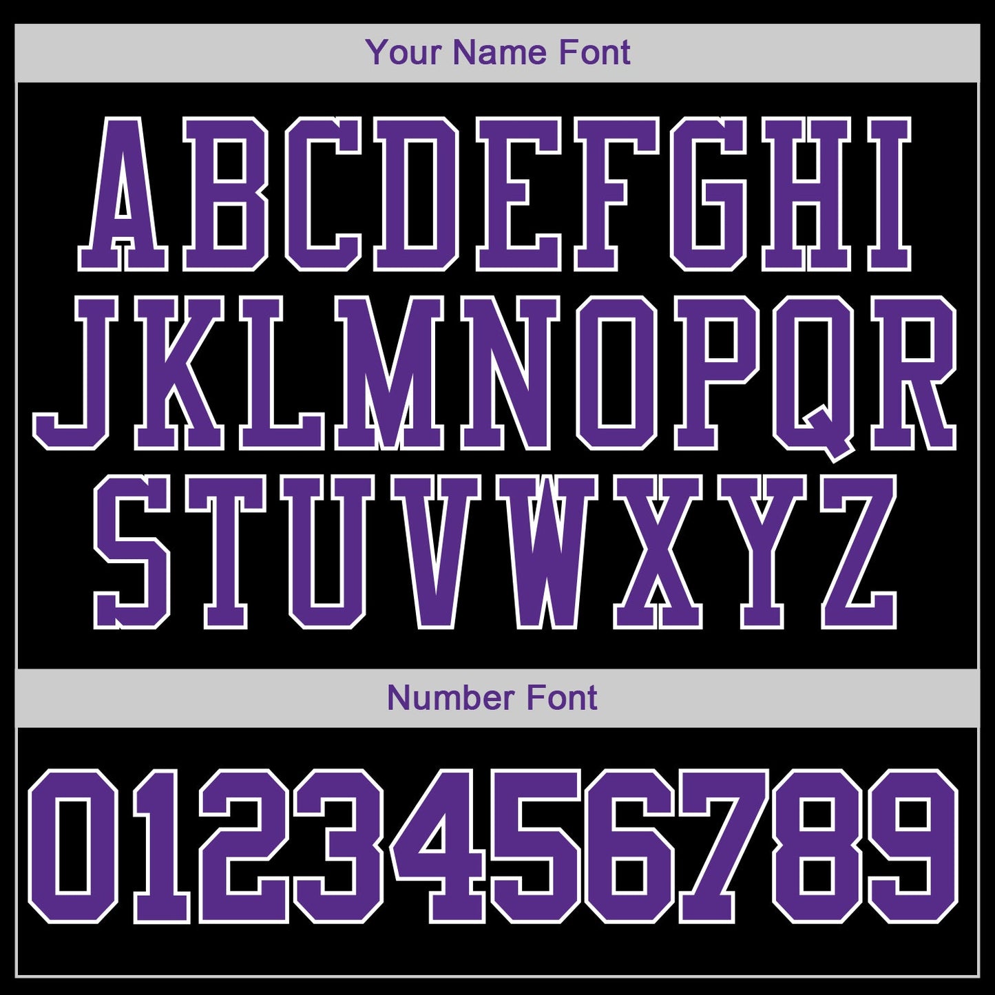 Custom Stitched Black Purple-White Sports Pullover Sweatshirt Hoodie view 4