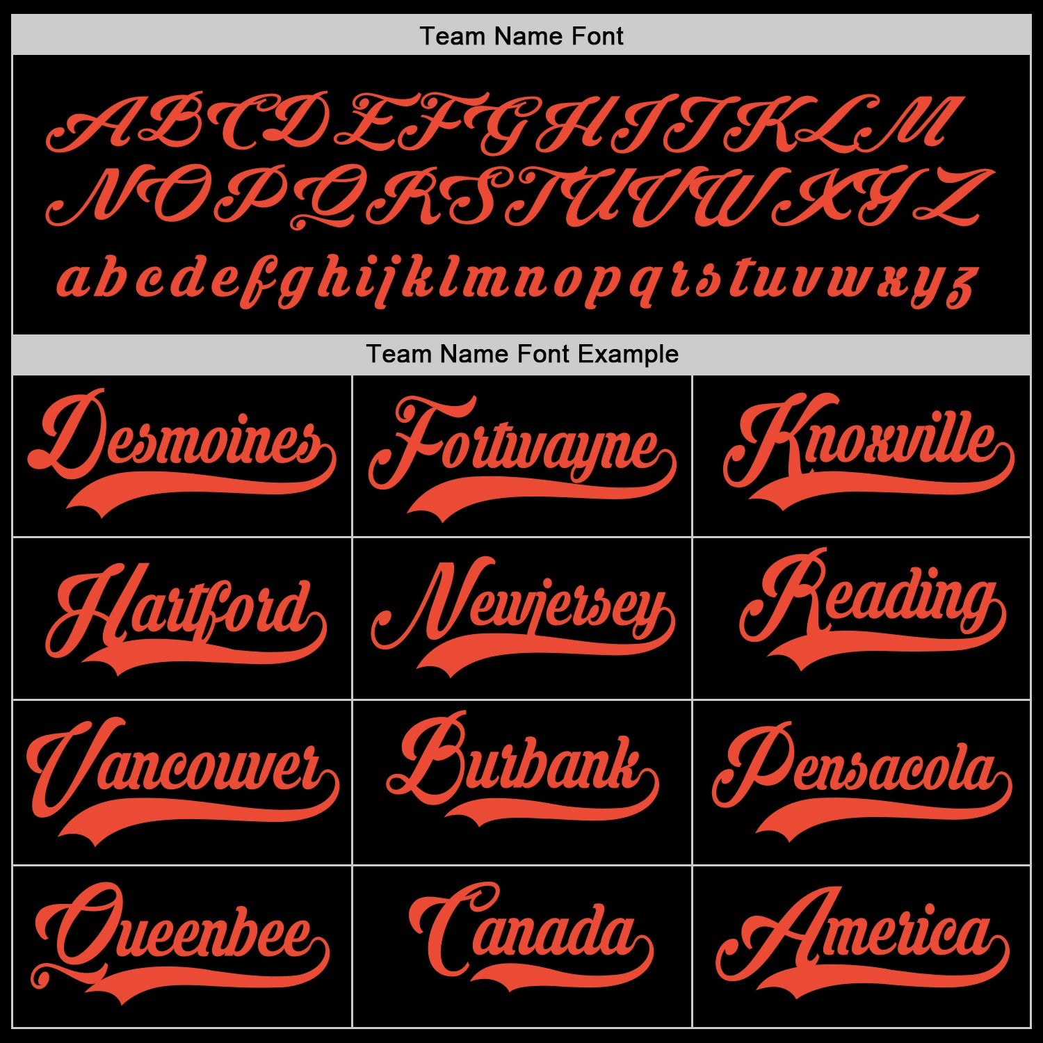 Custom Black Orange Hockey Jersey view 4
