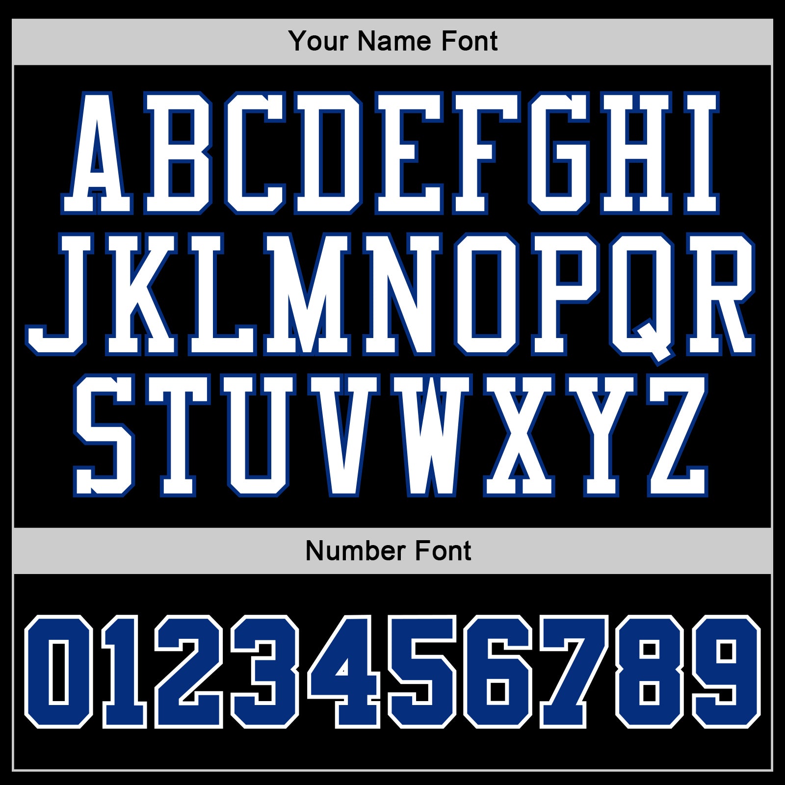 Custom Stitched Black Royal-White Sports Pullover Sweatshirt Hoodie view 3