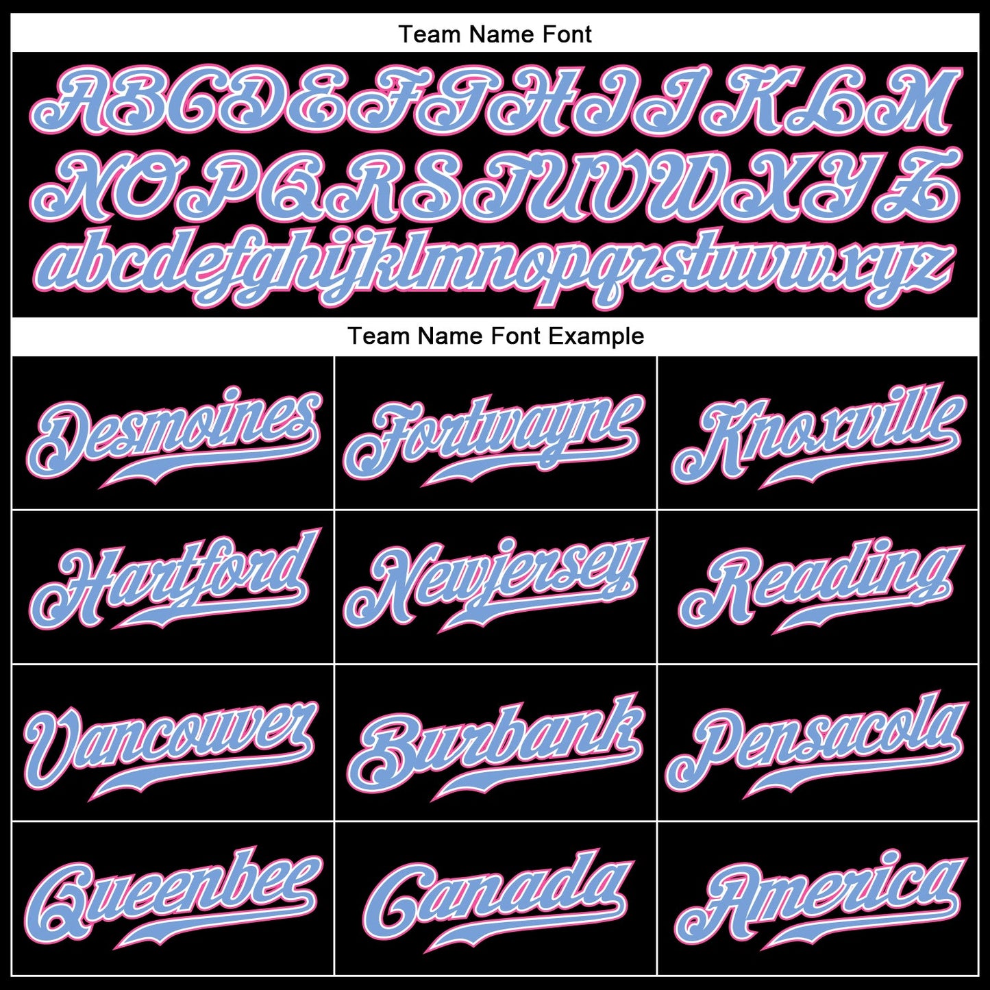 Custom Black Pink-Light Blue Authentic Baseball Jersey view 4