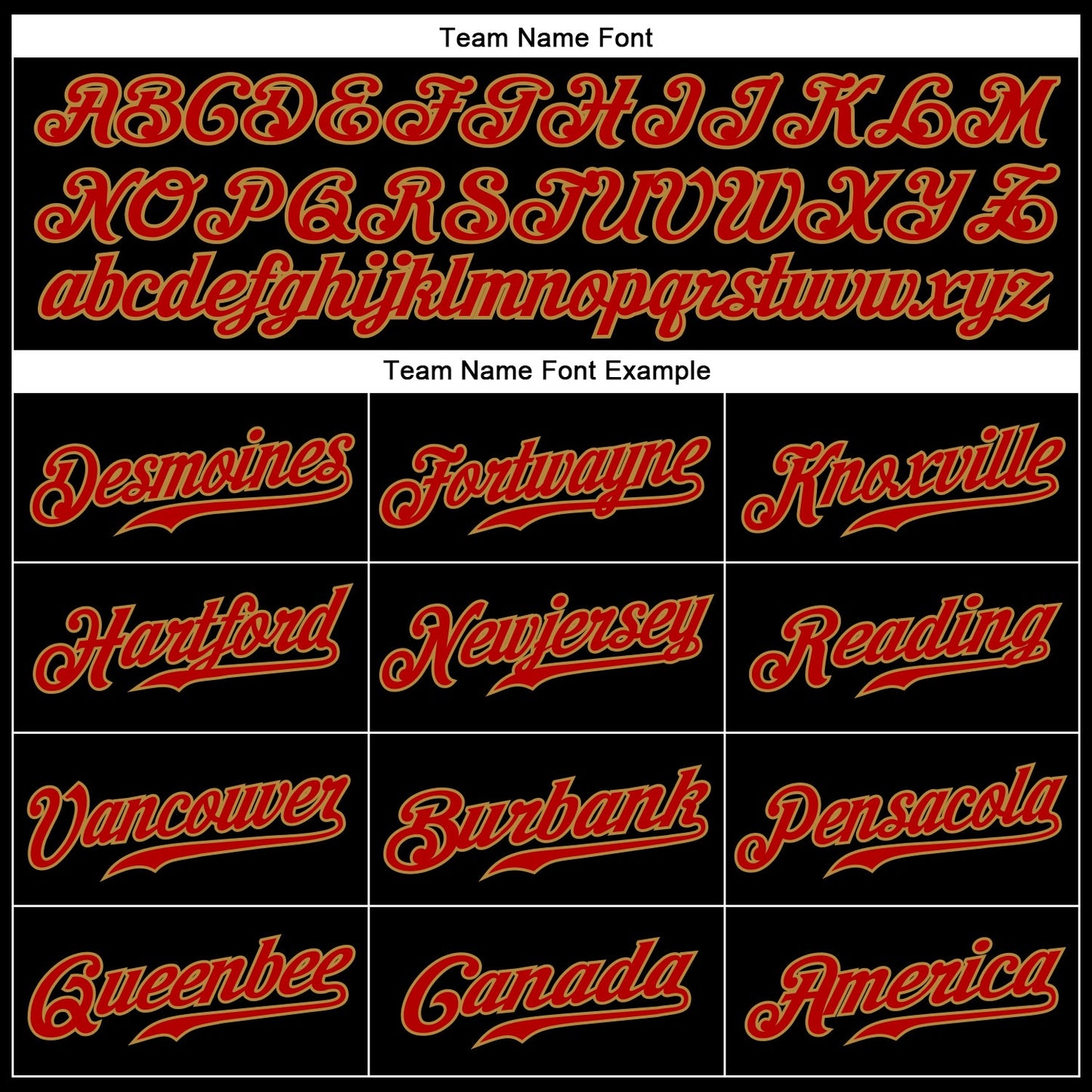 Custom Black Red-Old Gold Authentic Baseball Jersey view 4