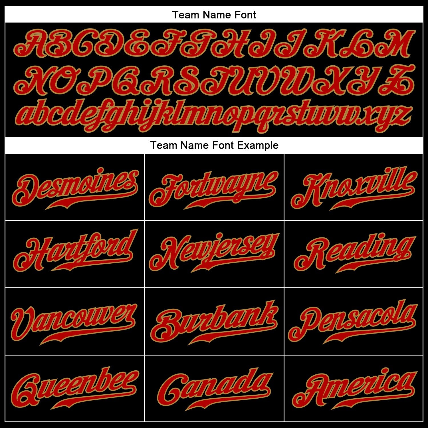Custom Black Red-Old Gold Authentic Baseball Jersey view 4
