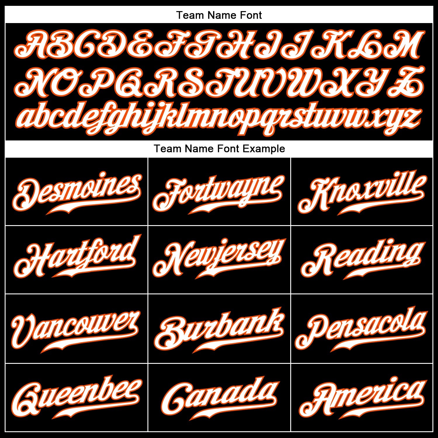 Custom Black White-Orange Authentic Baseball Jersey view 4