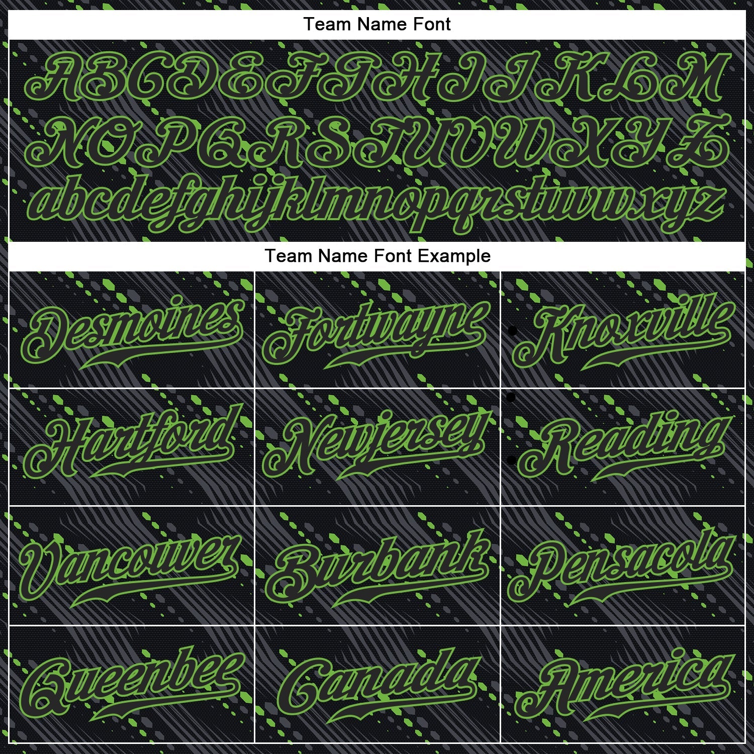 Custom Black Black-Neon Green 3D Pattern Design Authentic Baseball Jersey view 4