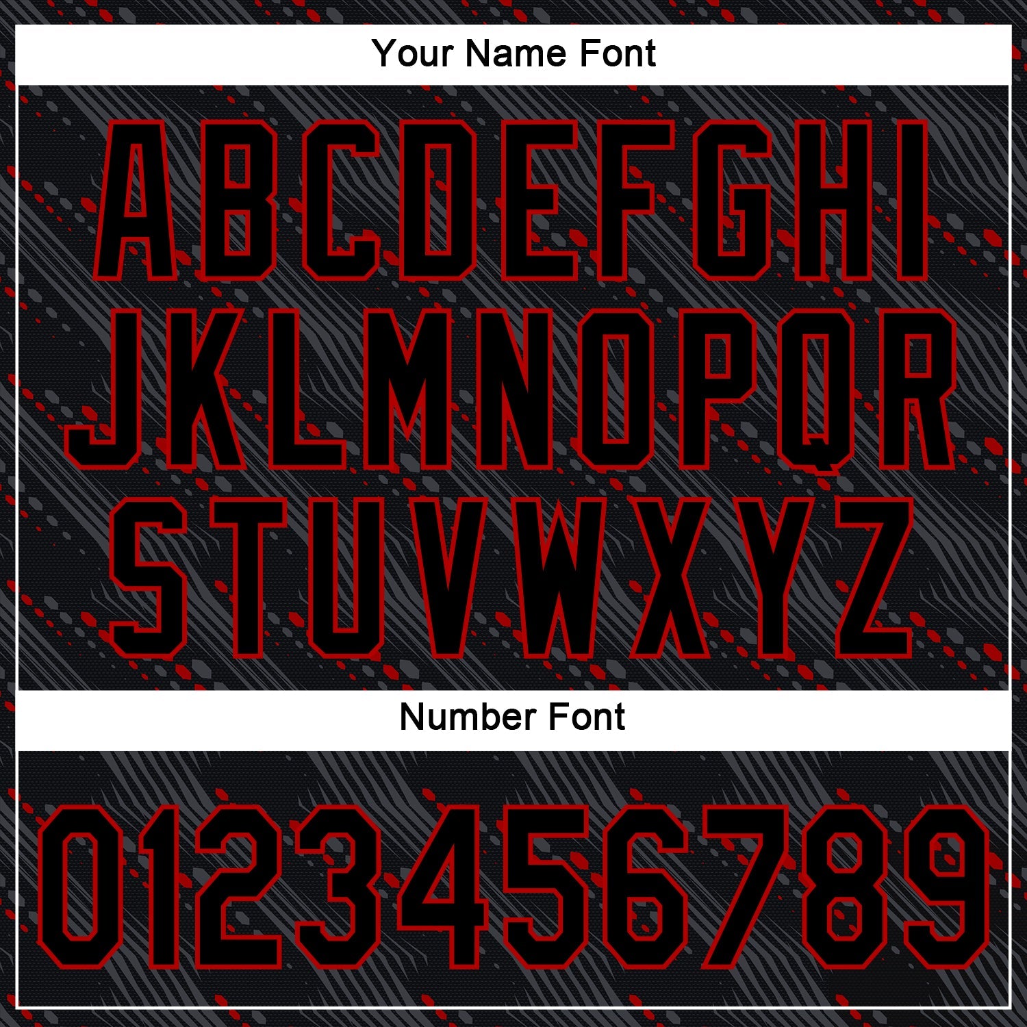 Custom Black Black-Red 3D Pattern Design Authentic Baseball Jersey view 5