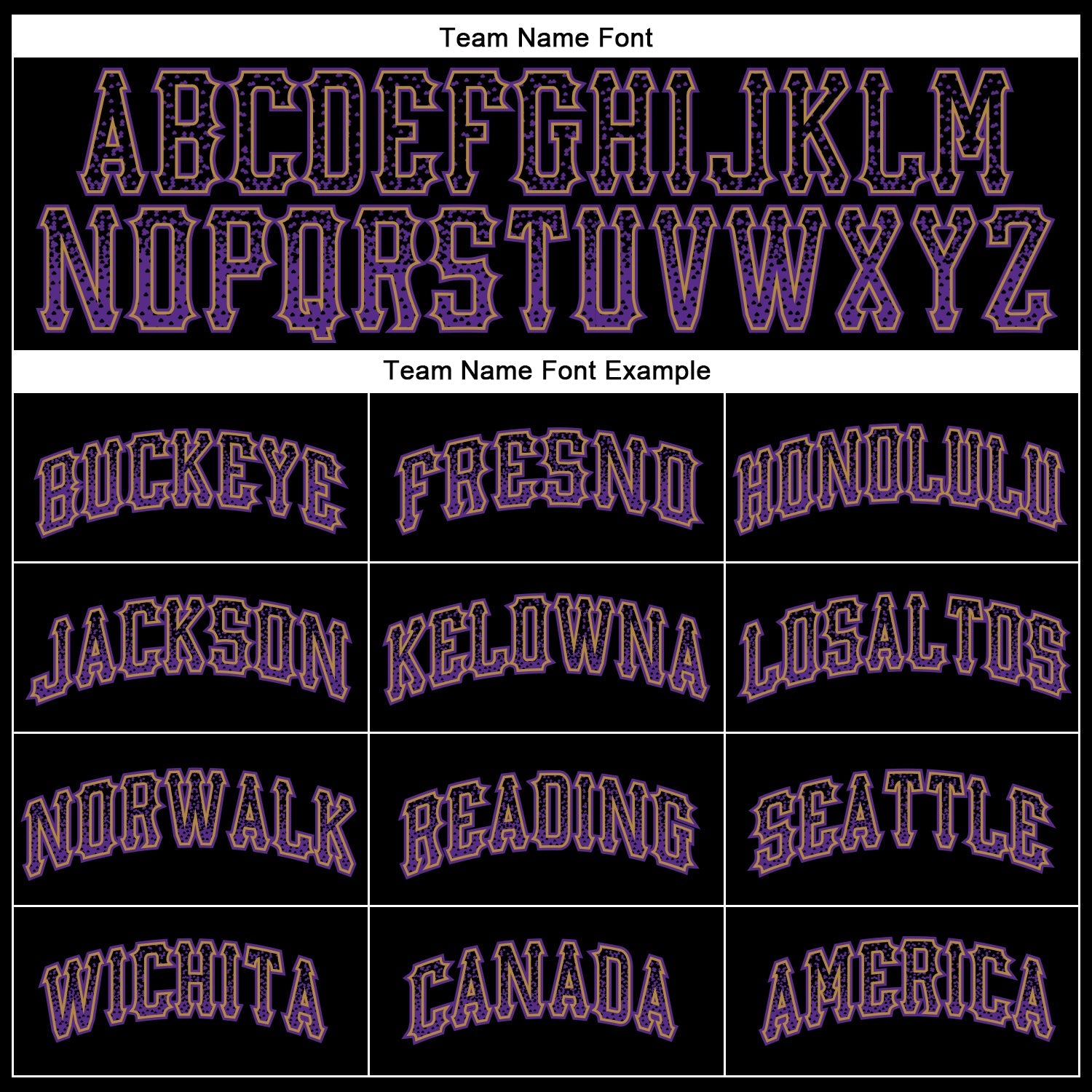 Custom Black Purple-Old Gold Authentic Drift Fashion Baseball Jersey view 4