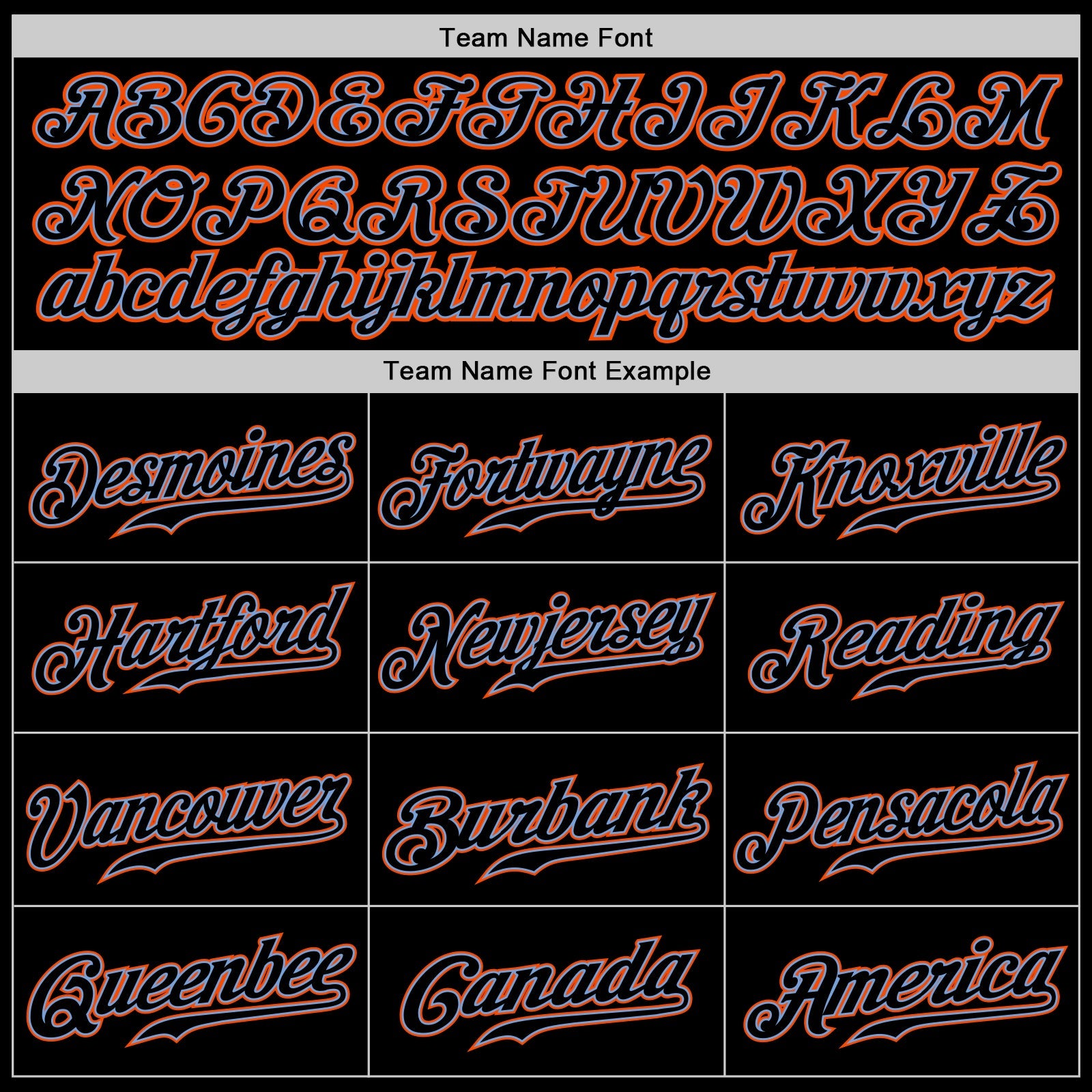 Custom Black Black-Orange Authentic Baseball Jersey view 5