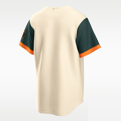 Custom Baltimore Orioles Natural 2026 City Connect Stadium Baseball Jersey view 2