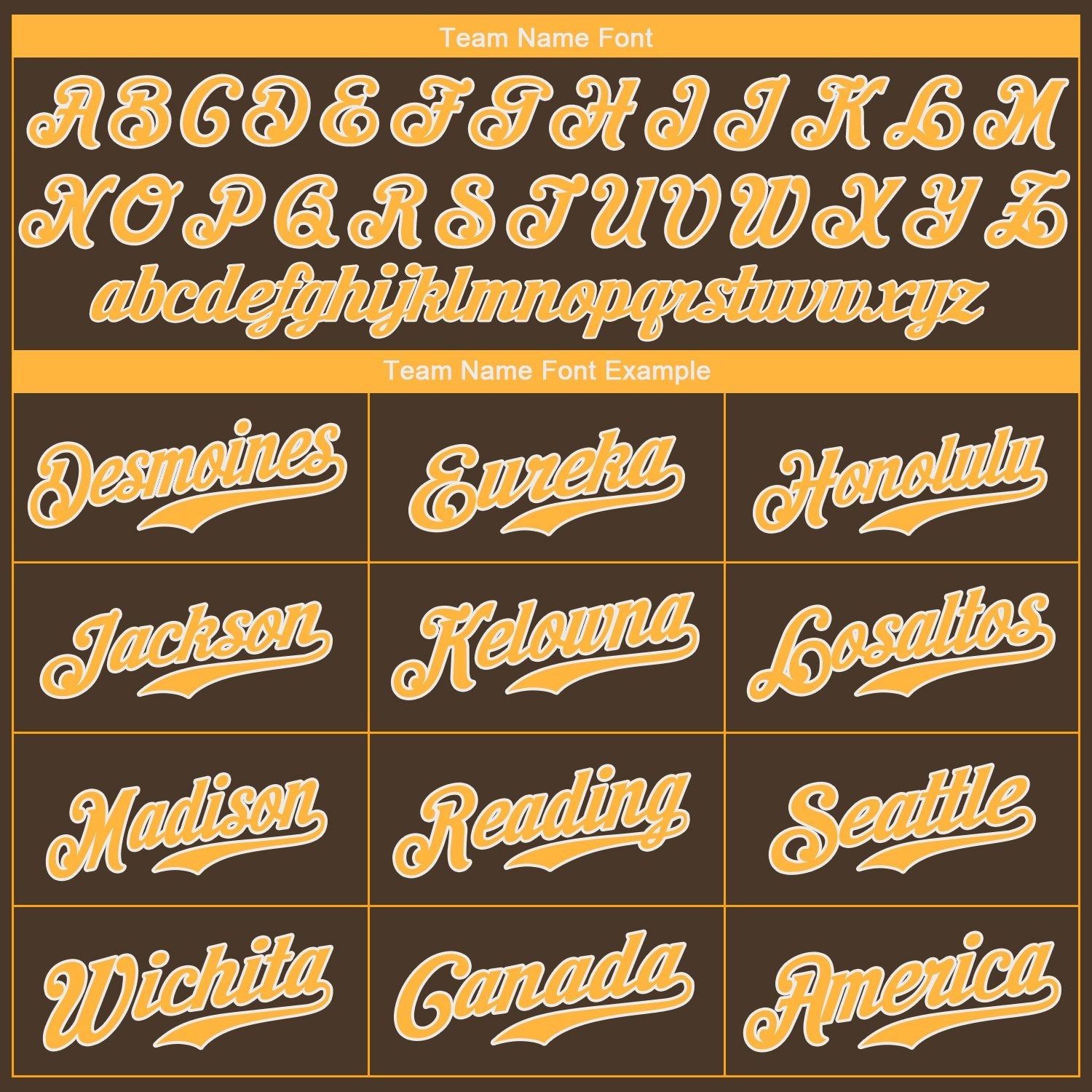 Custom Brown Gold-White Authentic Baseball Jersey view 5