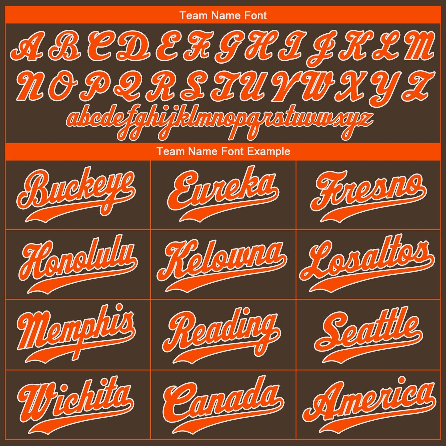 Custom Brown Orange-White Authentic Baseball Jersey view 5
