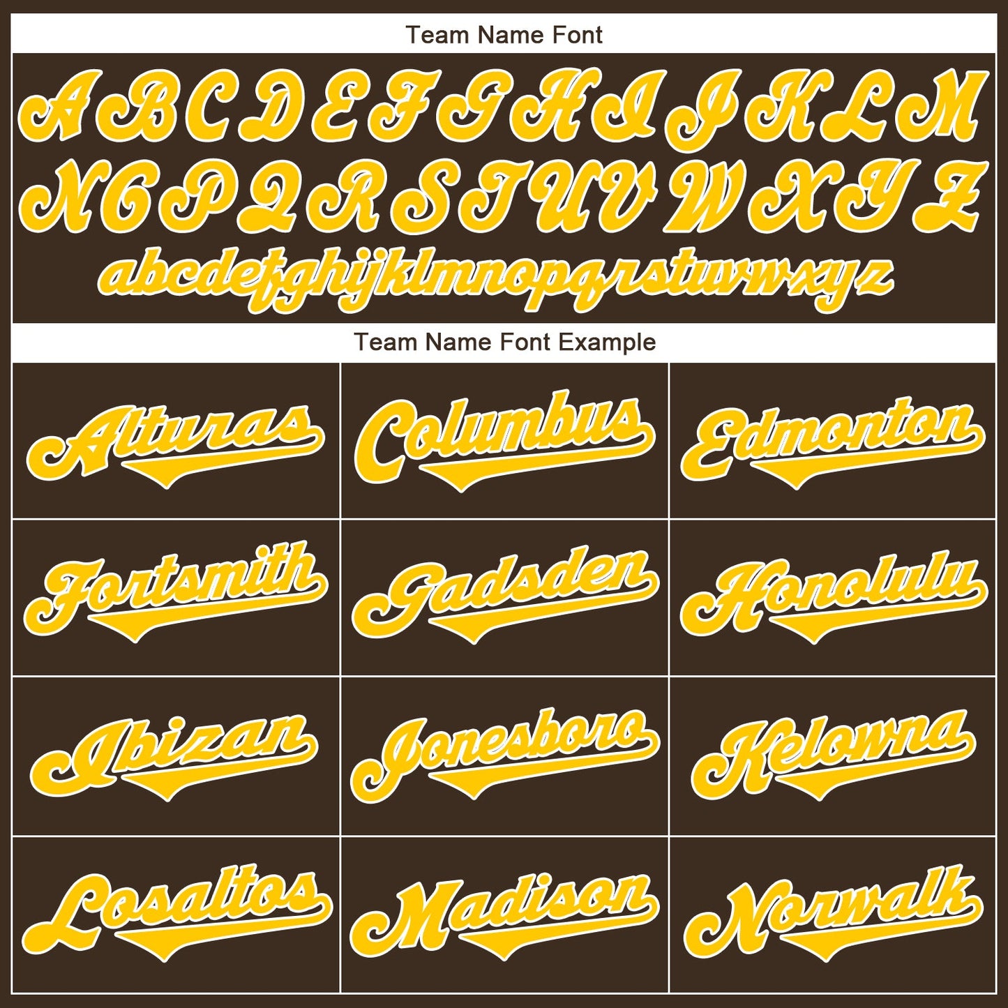 Custom Brown Gold-White Authentic Throwback Rib-Knit Baseball Jersey Shirt view 6