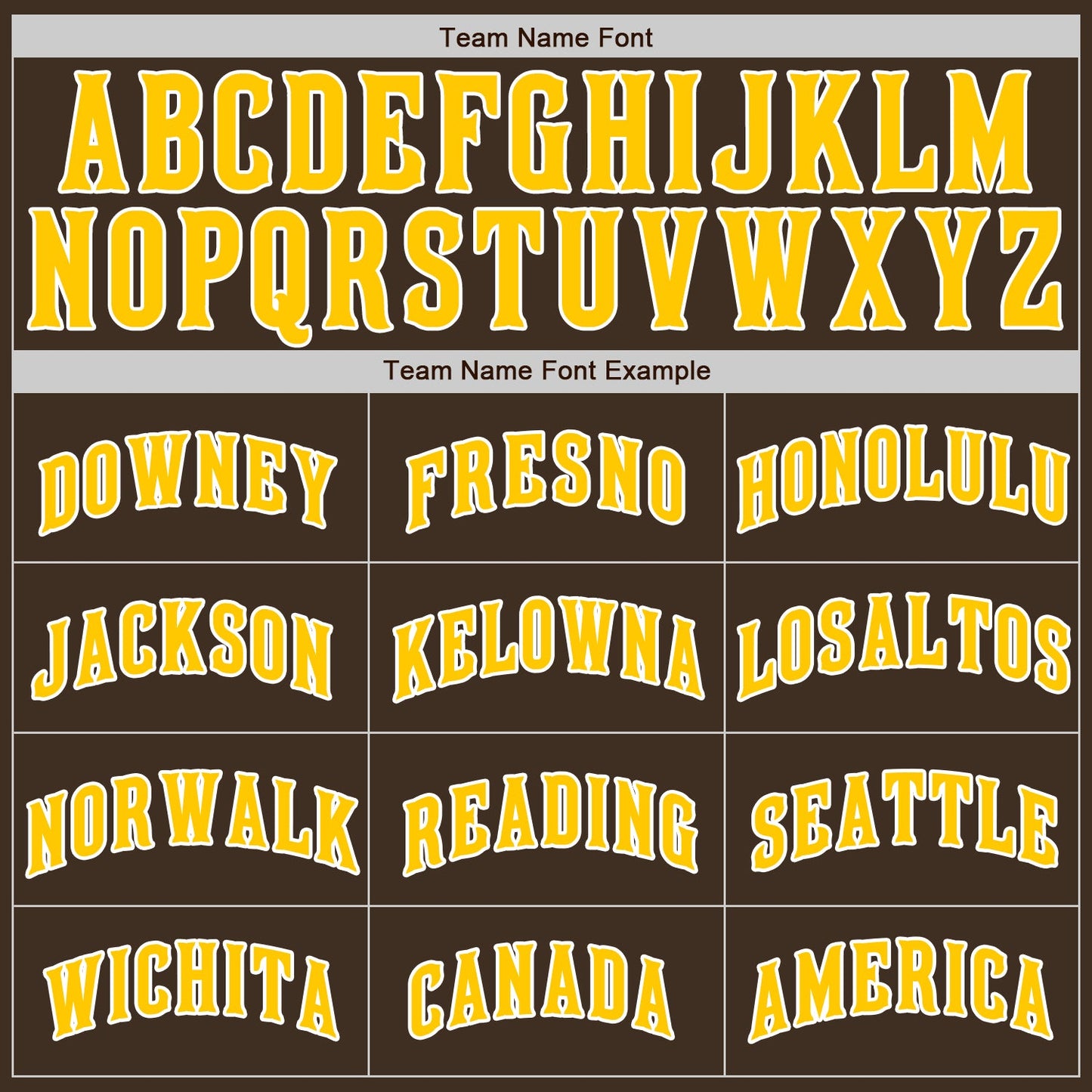Custom Brown Gold-White Authentic Baseball Jersey view 5